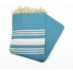 beach towel 2x2 m Saint Barth ocean blue Carthage XM 18 200/200
