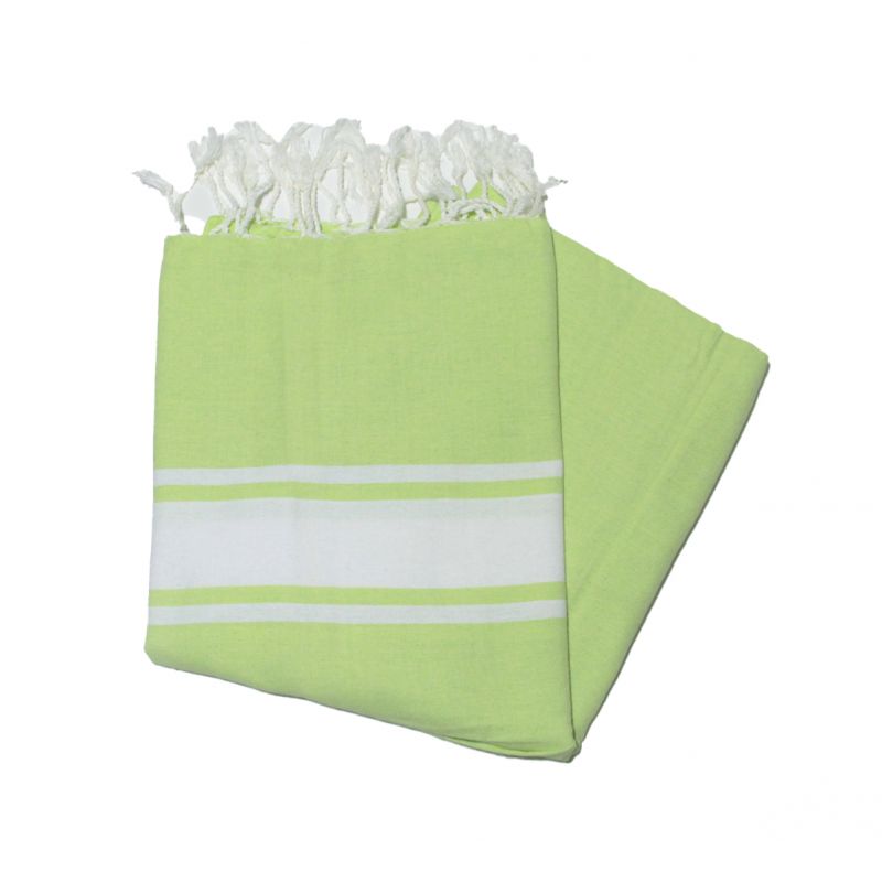 Fouta Essaouira light pistachio green