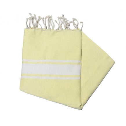 Strohgelbes Essaouira Fouta