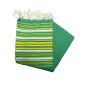 fouta berbere verde e amarelo