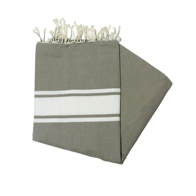 Fouta 2x3 m classic khaki