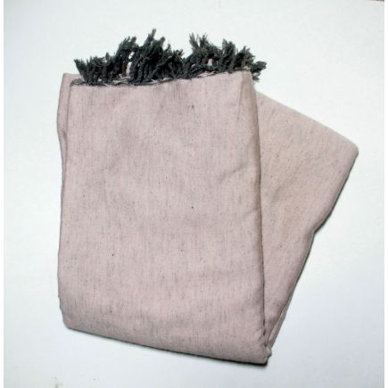 Fouta 2x3 m unie rose clair