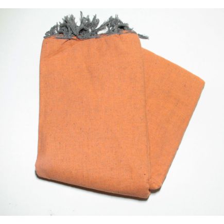 Fouta 2x3 m einfarbig orange