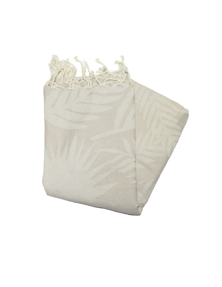 fouta jacquard ananas