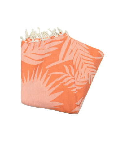 fouta jacquard ananas