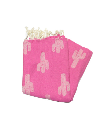 fouta jacquard ananas