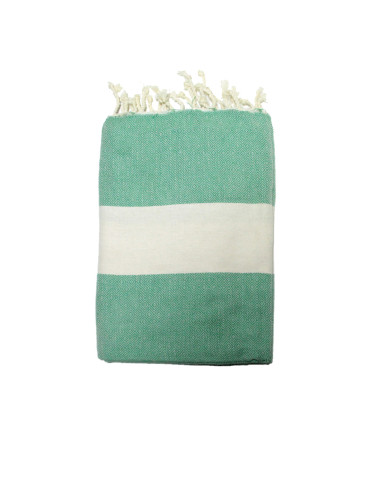 fouta jacquard tartaruga blu viola e grigio