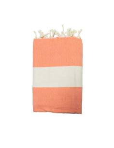 fouta jacquard tartaruga blu viola e grigio
