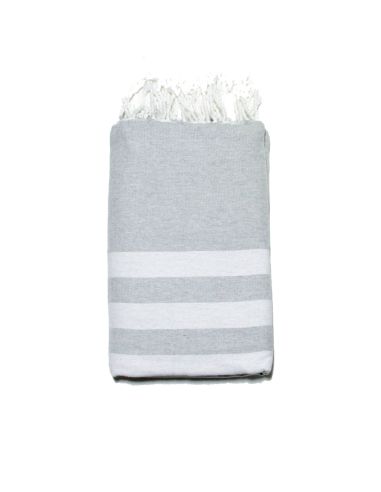 Fouta Saint Tropez KIKOY rot grau & grün mehrfarbig Frottee
