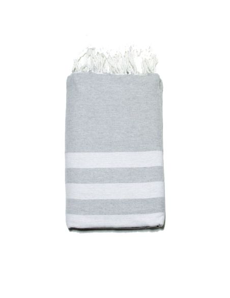 Fouta Saint Tropez KIKOY rot grau & grün mehrfarbig Frottee