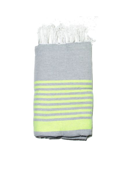 fouta saint tropez in spugna multicolore rosa, blu e bianco