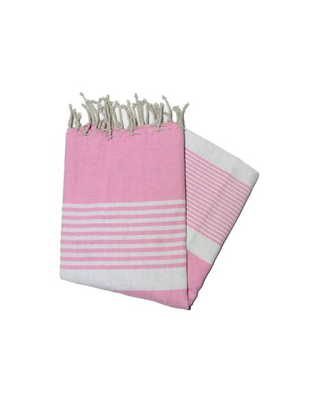 Fouta plana laranja Bizerte