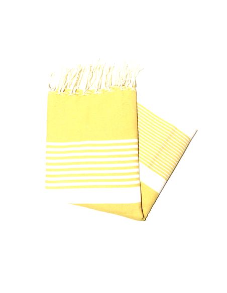 Plato Fouta de azafrán de Bizerta