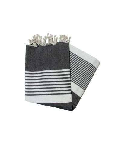 Fouta piatta Bizerte lavanda