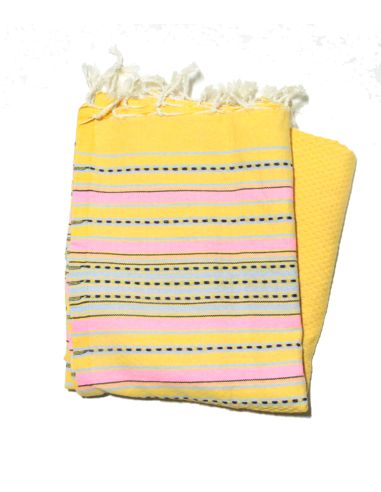 Fouta berbera grigio chiaro