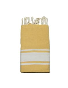 Fouta Essaouira amarillo azafrán