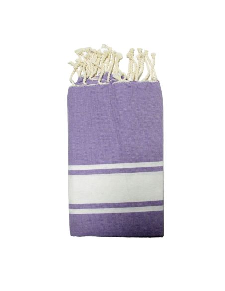 Fouta Essaouira lila