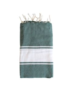 Fouta Essaouira lindgrün