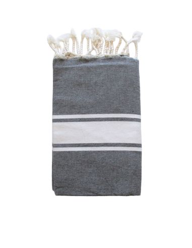 Fouta Essaouira medium gray