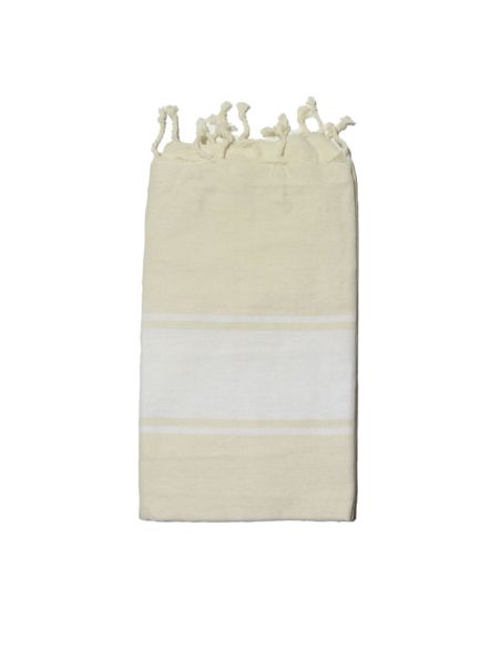 Fouta Essaouira ecru