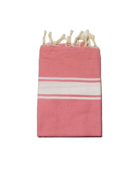 Fouta Essaouira Erdbeerrot
