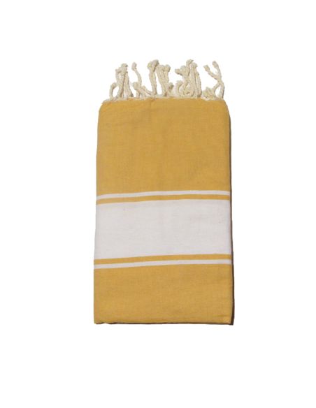 Fouta Essaouira giallo zafferano